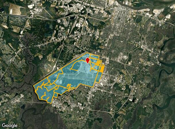 Hunter Army Airfield, Savannah, GA Parcel Map