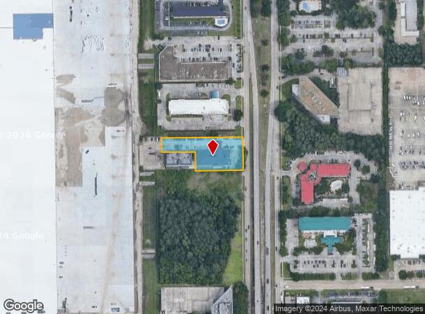  15555 John F Kennedy Blvd, Houston, TX Parcel Map