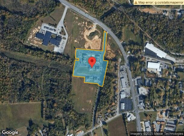  203 Eagles Landing Dr, Cookeville, TN Parcel Map