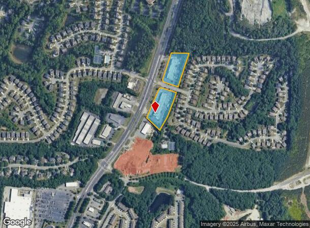  3495 Peachtree Pky, Suwanee, GA Parcel Map