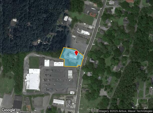 313 N Main St, La Fayette, GA Parcel Map