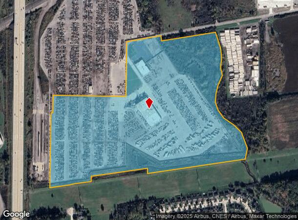 21000 Hayden Dr, Trenton, MI Parcel Map