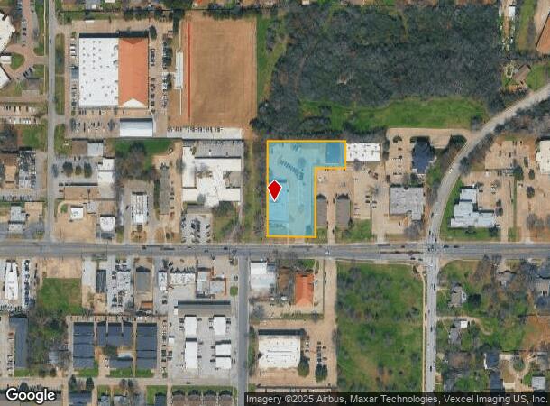 203 W Randol Mill Rd, Arlington, TX Parcel Map