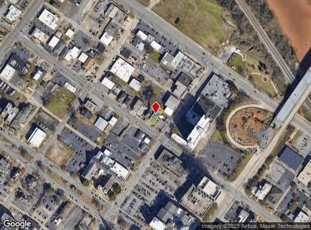  713 Walnut St, Macon, GA Parcel Map