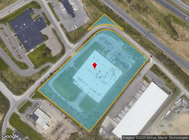  349 Industrial Park Dr, Binghamton, NY Parcel Map