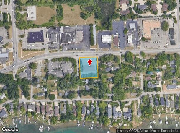 7805 Cooley Lake Rd, West Bloomfield, MI Parcel Map