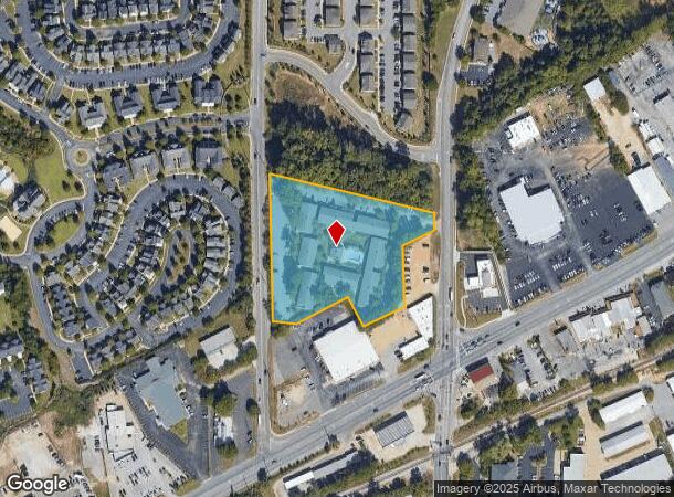  555 N Dean Rd, Auburn, AL Parcel Map