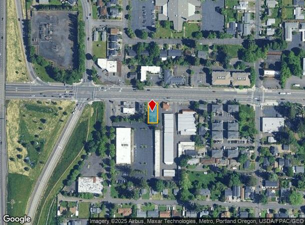  9850 Se Division St, Portland, OR Parcel Map