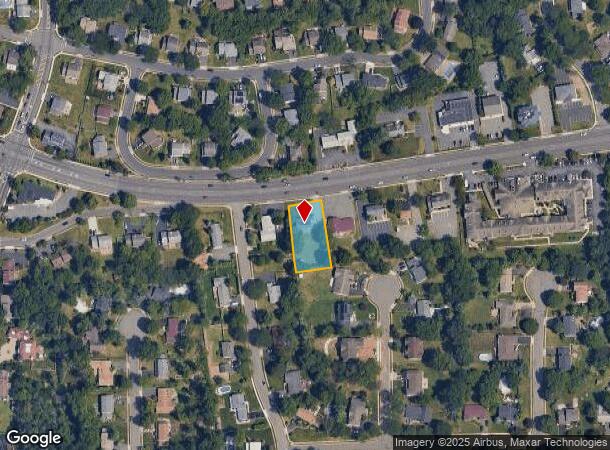  1821 Oak Tree Rd, Edison, NJ Parcel Map