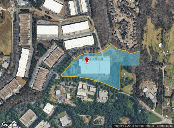 6415 Shiloh Rd E, Alpharetta, GA Parcel Map
