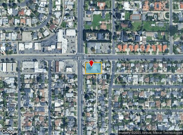 17650 Saticoy St, Van Nuys, CA Parcel Map