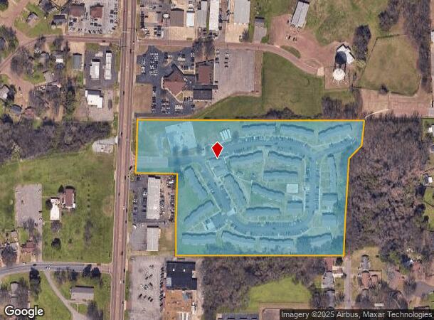 8156 S Park Cir, Southaven, MS Parcel Map