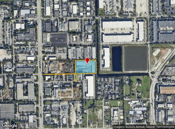 1909 Nw 16Th St, Pompano Beach, FL Parcel Map