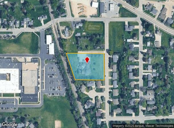 632 Hilltop Ln, Ripon, WI Parcel Map