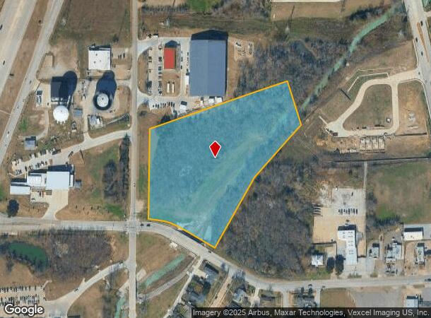 1051 E Marshall Dr, Grand Prairie, TX Parcel Map