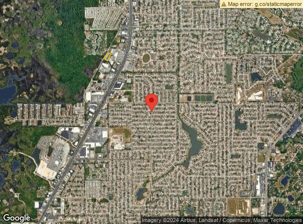  10500 Scenic Dr, Port Richey, FL Parcel Map