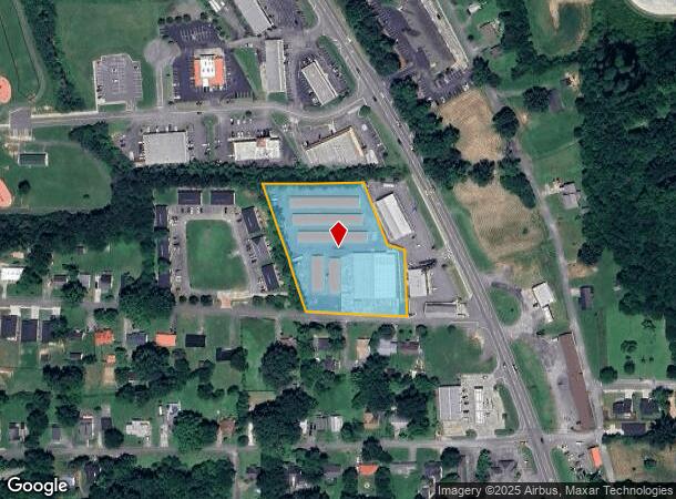  123 Elm St, Adairsville, GA Parcel Map