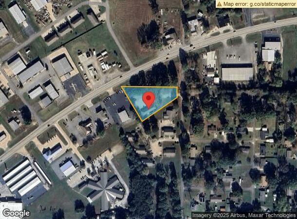  1205 N Lemon St, Beebe, AR Parcel Map