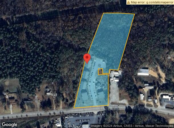  1450 E Main St, Royston, GA Parcel Map