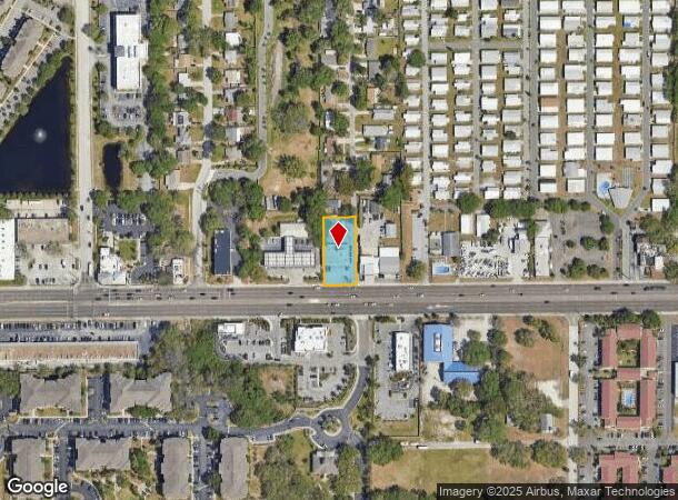  2862 Gulf To Bay Blvd, Clearwater, FL Parcel Map