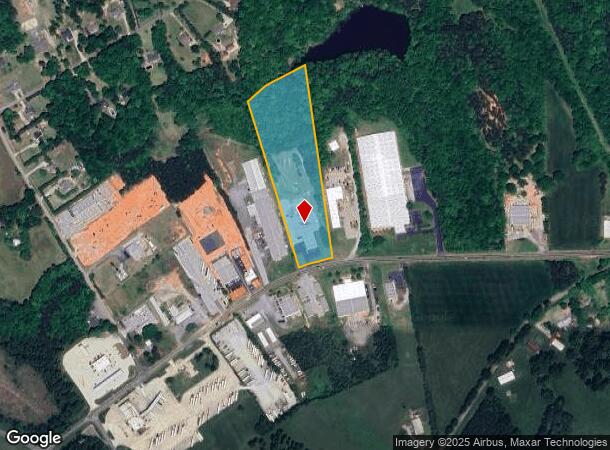  2185 Highway 292, Inman, SC Parcel Map