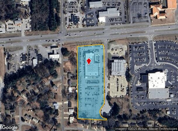  3121 Skyland Blvd E, Tuscaloosa, AL Parcel Map