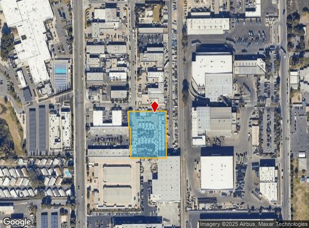 7422 Cedar Dr, Huntington Beach, CA Parcel Map