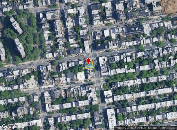  1044 Bedford Ave, Brooklyn, NY Parcel Map