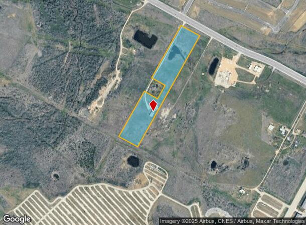  7600 Elroy Rd, Del Valle, TX Parcel Map