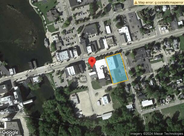  318 E Main St, Lowell, MI Parcel Map