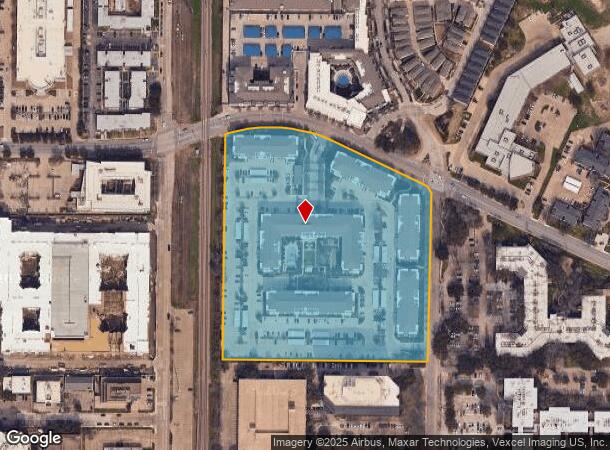 8240 Meadow Rd, Dallas, TX Parcel Map