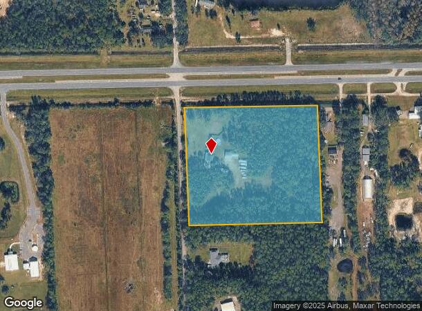 109 S Cucumber Ln, New Smyrna Beach, FL Parcel Map