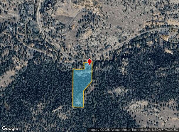  1660 Fall River Rd, Estes Park, CO Parcel Map