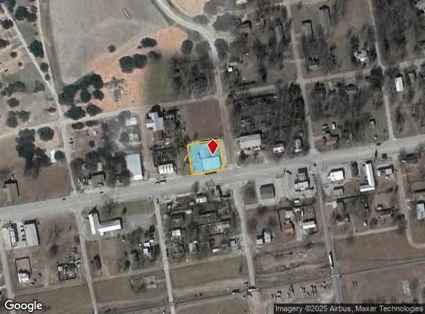  100 Nw 2Nd St, Kerens, TX Parcel Map