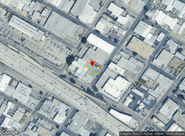  1531 Paloma St, Los Angeles, CA Parcel Map