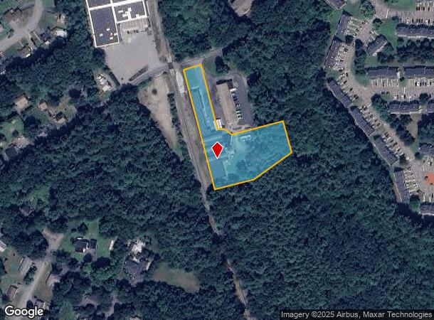 218 Willard St, Leominster, MA Parcel Map