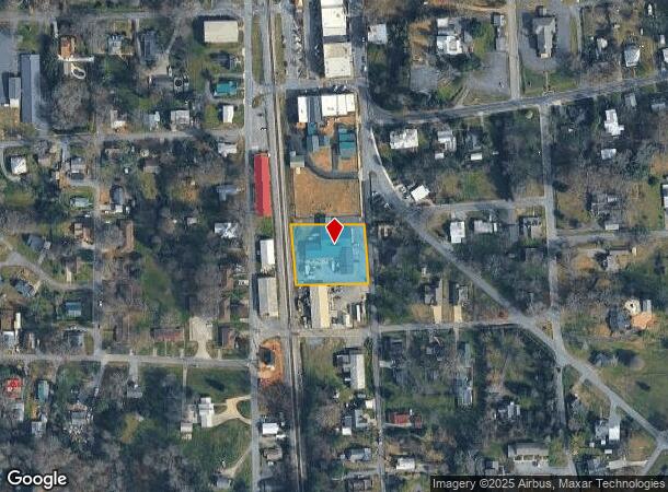  204 S Main St, Adairsville, GA Parcel Map