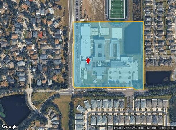 12424 Summerfield Blvd, Riverview, FL Parcel Map