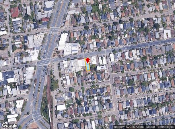 1860 Alcatraz Ave, Berkeley, CA Parcel Map