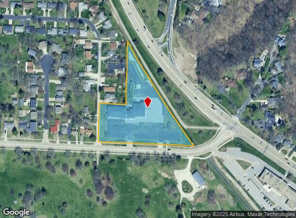 427 W Northmoor Rd, Peoria, IL Parcel Map