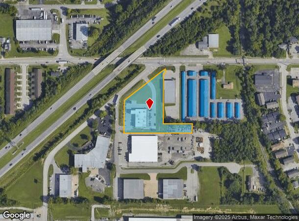  604 Mount Tabor Rd, New Albany, IN Parcel Map