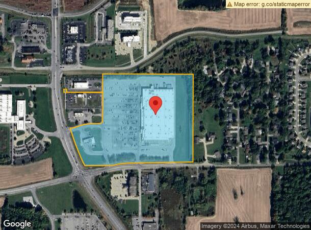  6610 S Scatterfield Rd, Anderson, IN Parcel Map