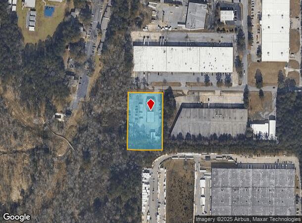 1003 Fred Dr, Morrow, GA Parcel Map