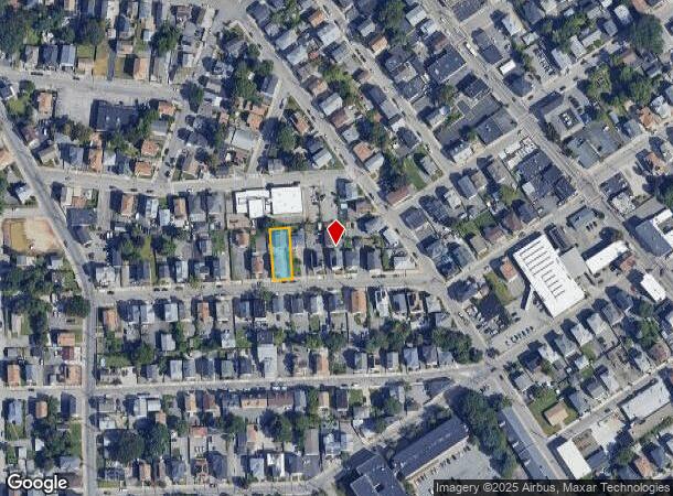  31 Parker St, Central Falls, RI Parcel Map