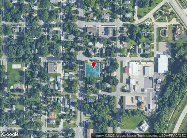 1504 Main St, Cedar Falls, IA Parcel Map