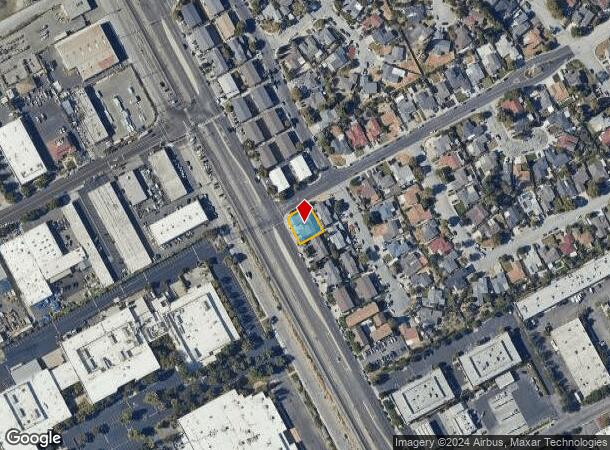  3591 Lafayette St, Santa Clara, CA Parcel Map