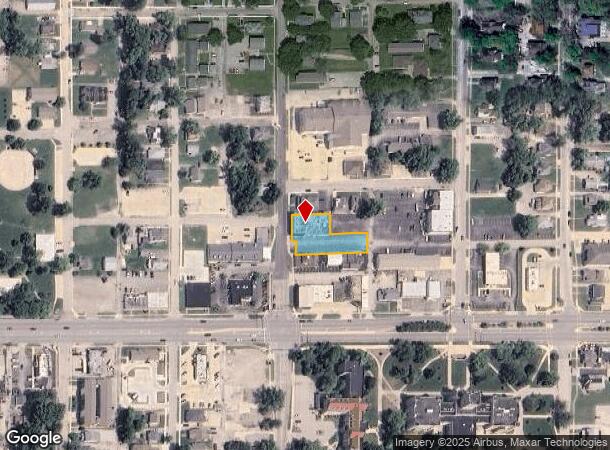 1405 4Th St, Charleston, IL Parcel Map