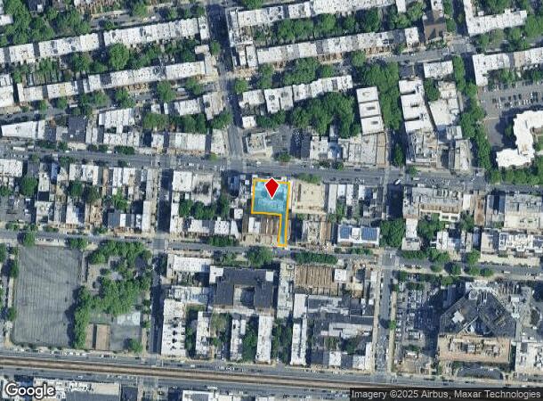  1520 Fulton St, Brooklyn, NY Parcel Map