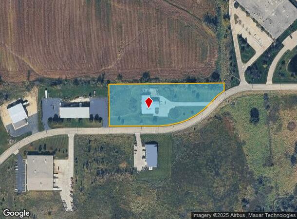 1950 Innovation Way, Hartford, WI Parcel Map
