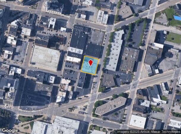  198 Oak St, Buffalo, NY Parcel Map